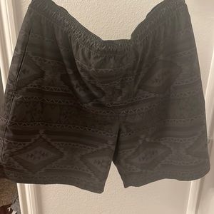 Chubbies Black Aztec Athletic Short w/ Liner